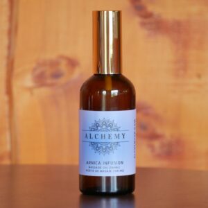 pain relief massage oil with arnica